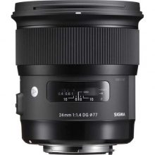لنز سیگما Sigma 24mm f/1.4 DG HSM Art for Canon-دست دوم
