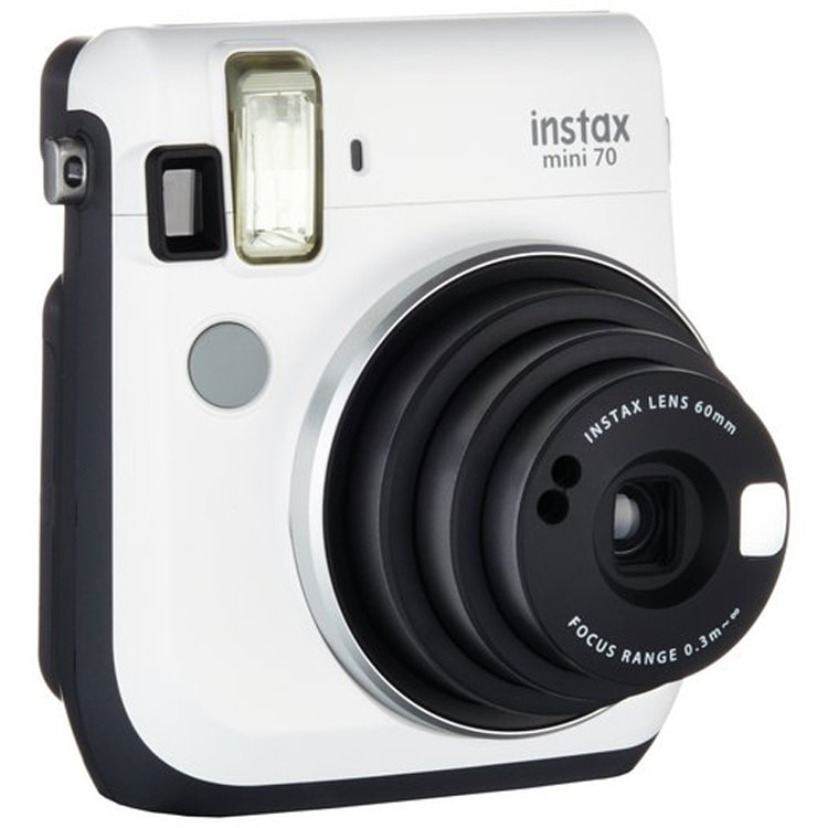 instax mini 70 moon white