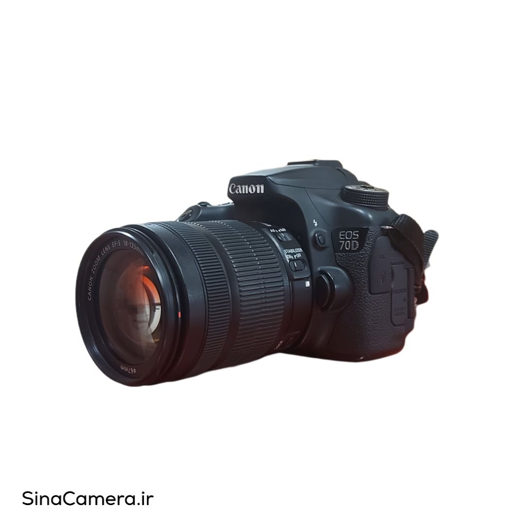 دوربین عکاسی کانن Canon EOS 70D Kit 18-135mm- دست دوم